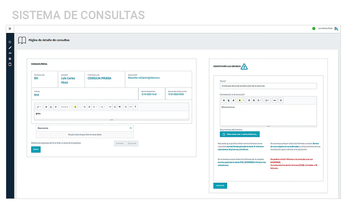 Sistema de Consultas