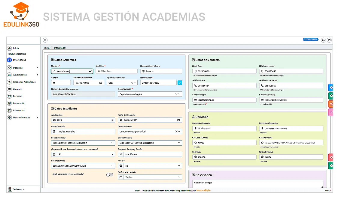 Gestor de información